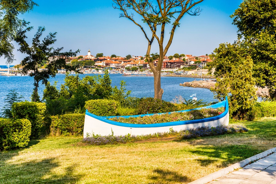 Vue de la ville de Nessebar