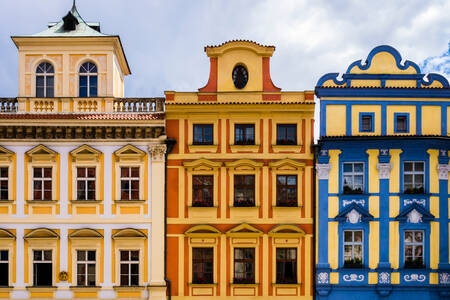 Edificios históricos en Praga