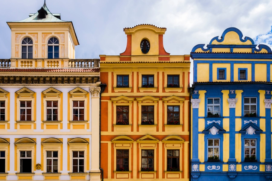 Historische gebouwen in Praag