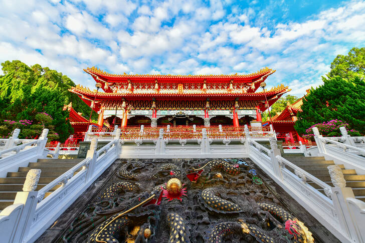 The Sun Moon Lake Wen Wu Temple