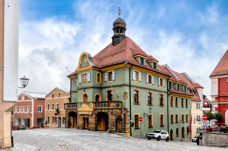Ulice města Furth im Wald