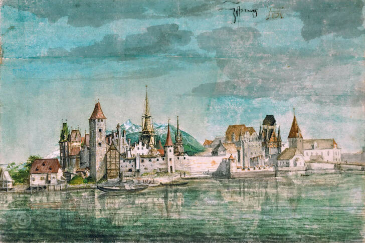 Albrecht Durer: View of Innsbruck
