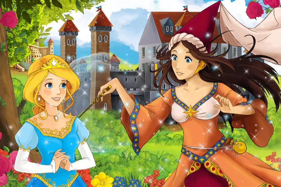 Princesse et sorcière