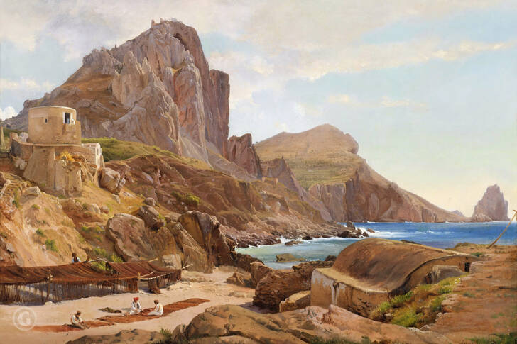 Ludwig Gurlitt: Marina Piccola, Capri
