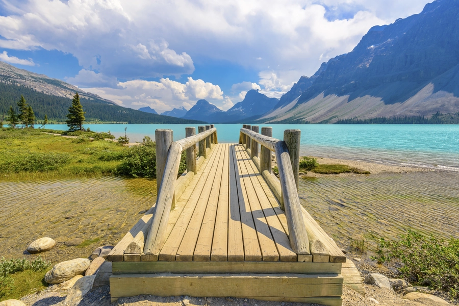 Bro til Bow Lake