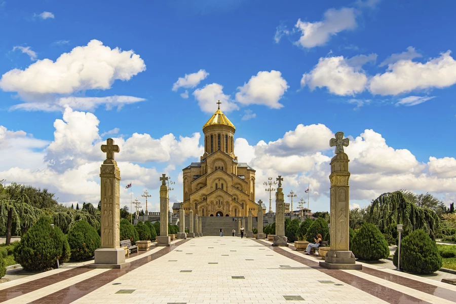 Katedrála Sameba v Tbilisi