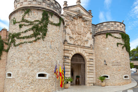 İspanyol Köyü'nün ana girişi