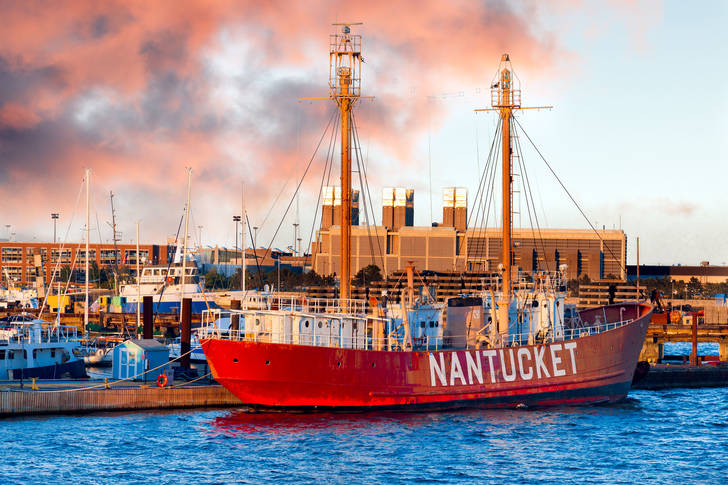 Faro flotante "Nantucket"