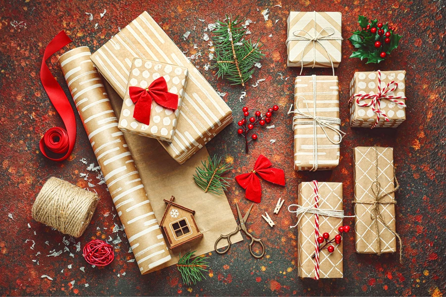 Geschenkdozen voor Kerstmis