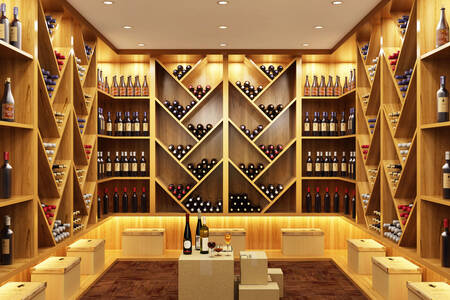Sala del vino