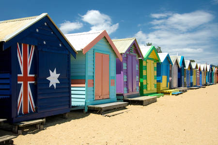 la spiaggia di Brighton