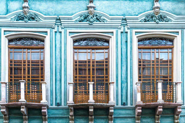 Povijesne fasade u Cuenci