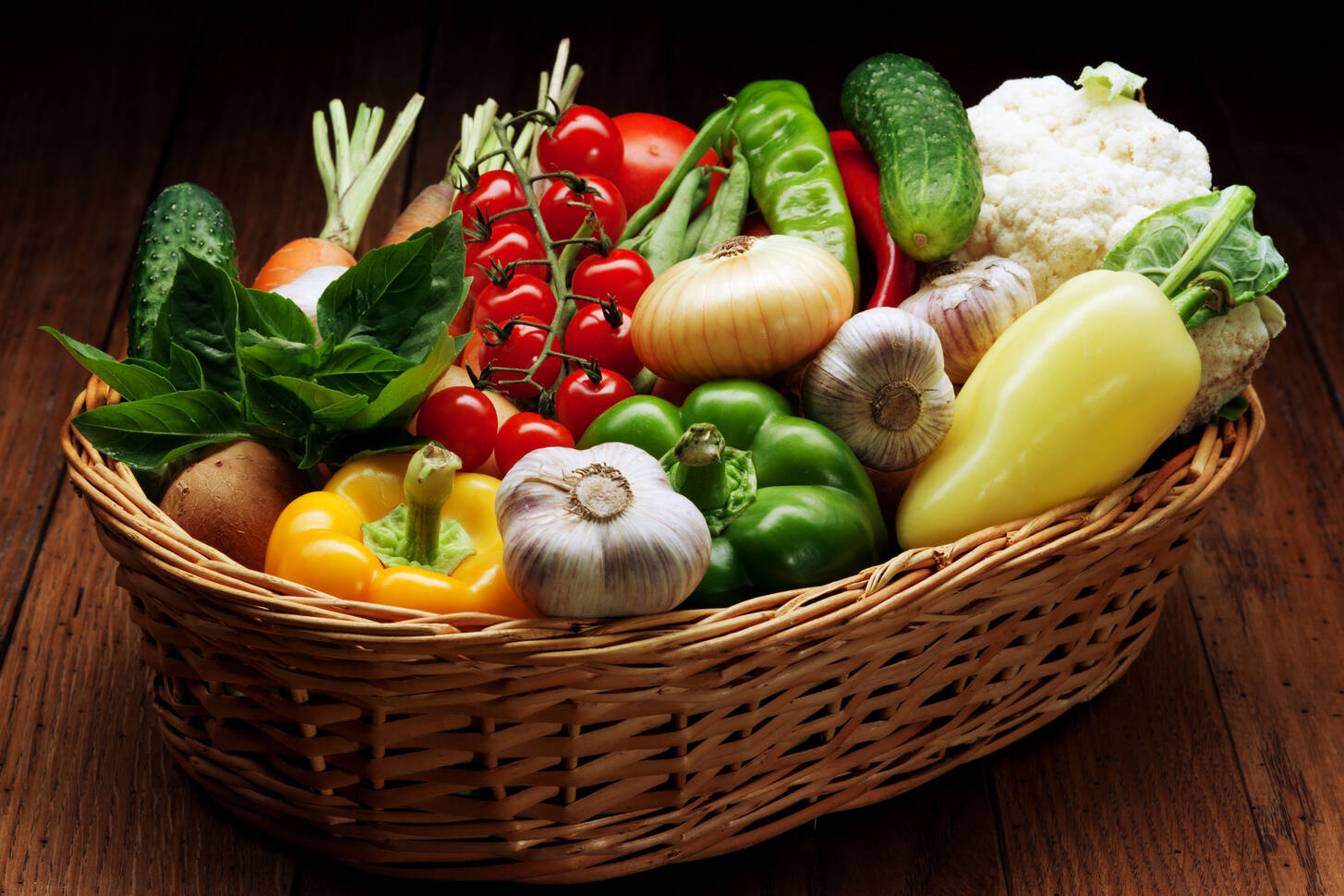 Basket with vegetables Jigsaw Puzzle (Plants, Vegetables) Puzzle Garage