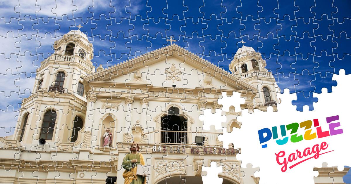 Quiapo Church, Manila Jigsaw Puzzle (Countries, Philippines) Puzzle