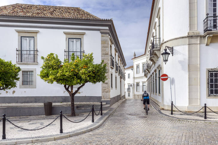 Alte Straßen von Faro