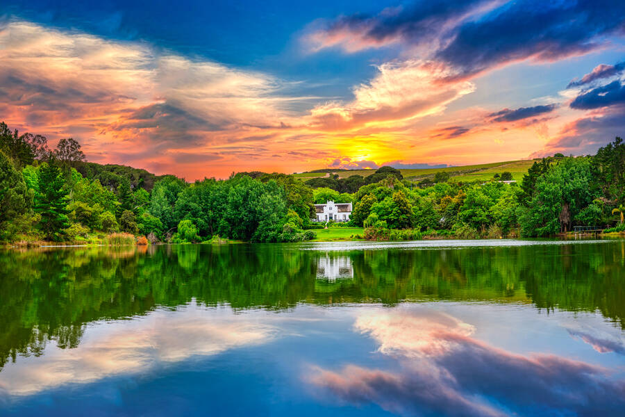 Alpine lake Jigsaw Puzzle (Nature, Lakes) Puzzle Garage