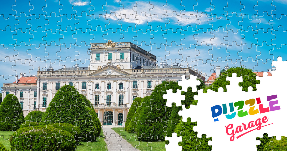 Esterhazy Palace, Hungary Jigsaw Puzzle (Countries, Hungary) Puzzle