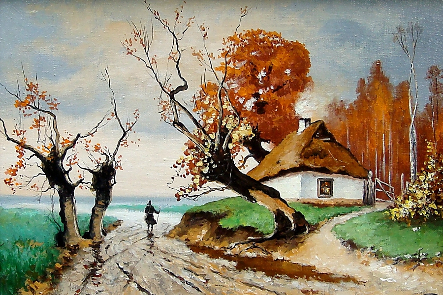 Jalan di desa