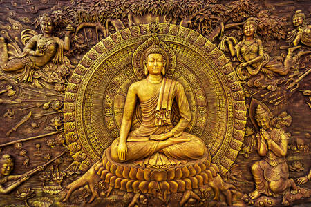 Орнамент Будди