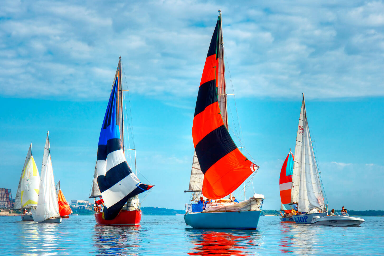 Sailing regatta Jigsaw Puzzle (Technics, Ships) | Puzzle Garage