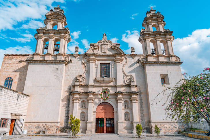 Kyrka i staden Cajamarca