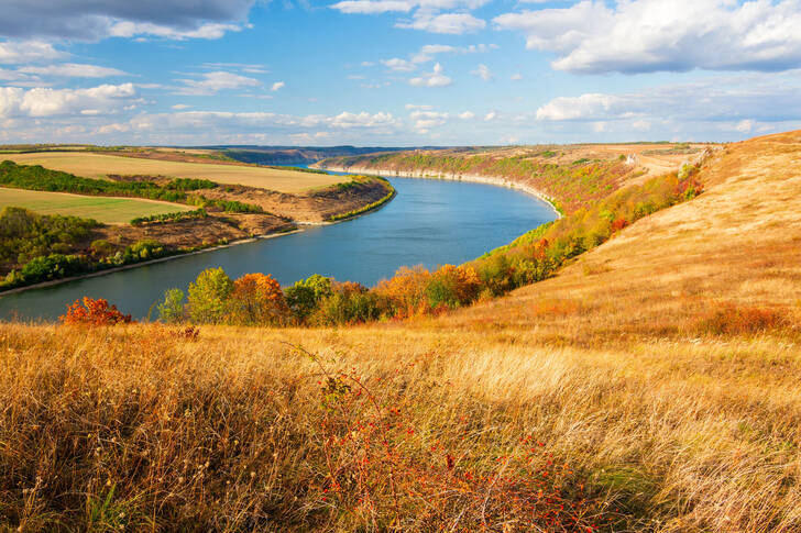 View of the Dniester River