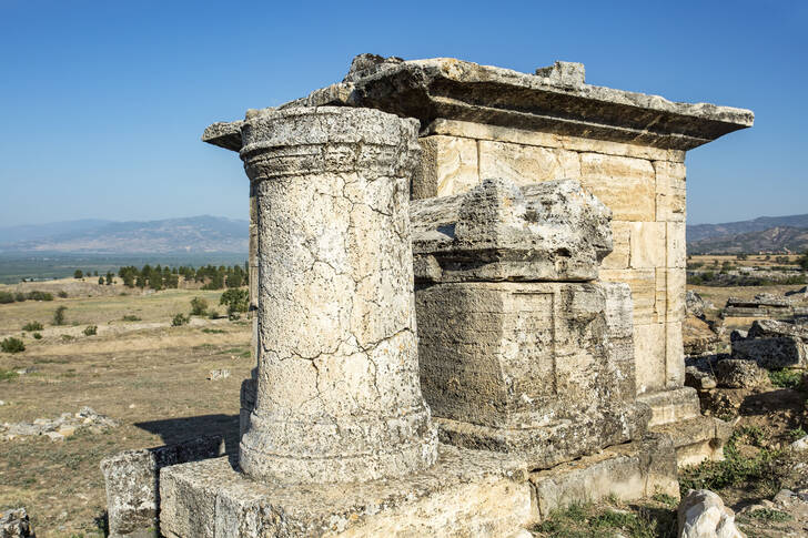 Αρχαία ερείπια του Παμούκαλε