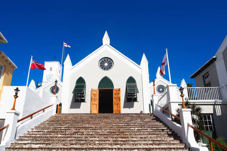 Iglesia de San Pedro en la ciudad de San Jorge