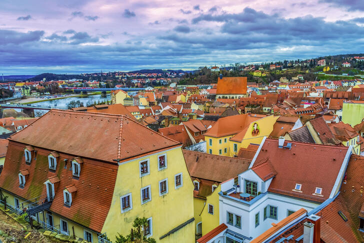 Houses in the city of Meissen