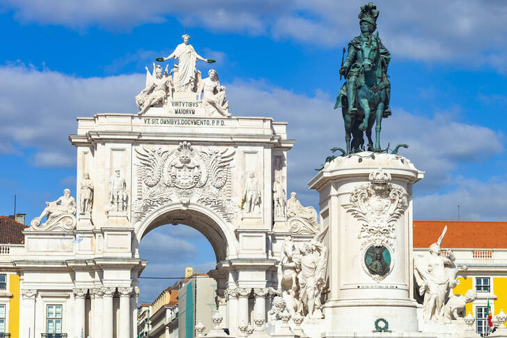 Triumfbuen på Rua Augusta, Lissabon