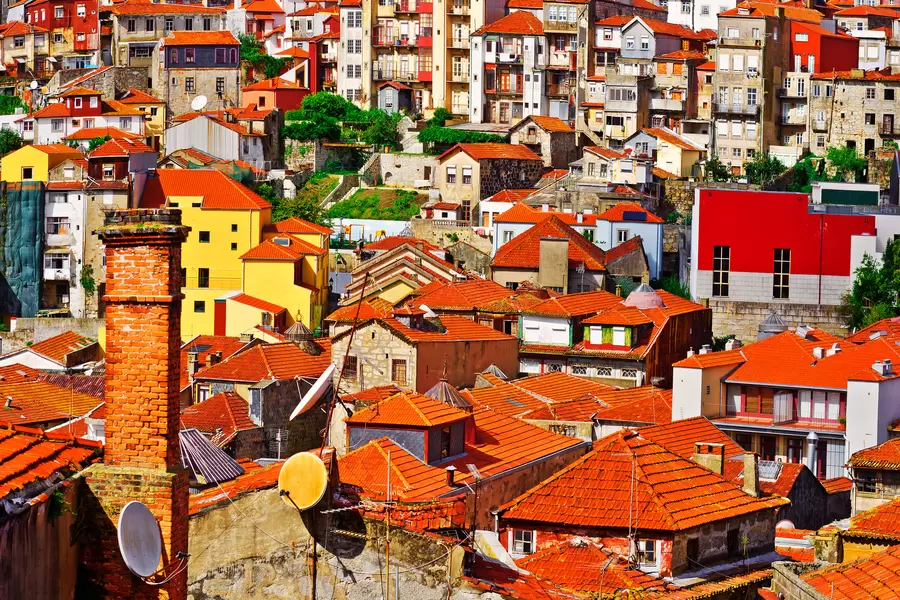 Atap kota Porto