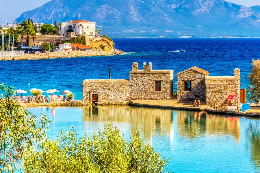 Widok na port w Datca