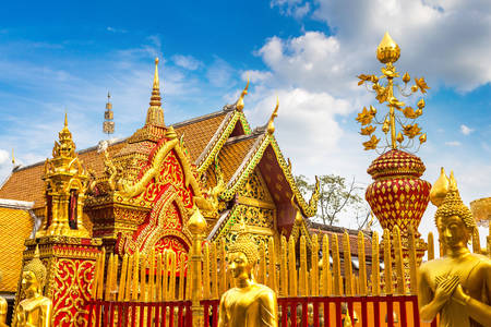 Temple Wat Prahat Doi Suthep