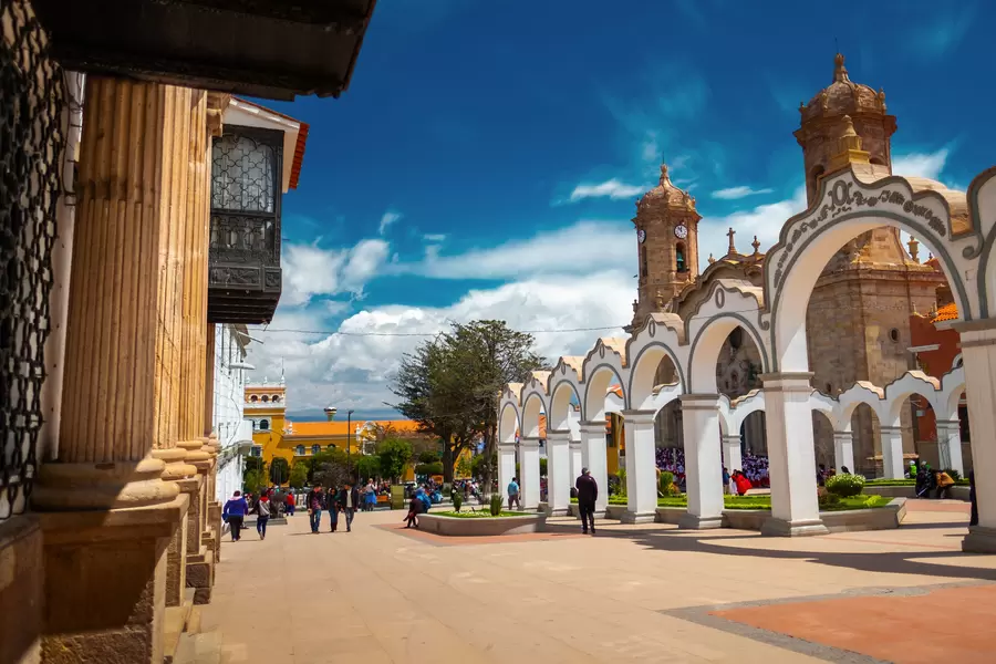 Centrum mesta Potosi