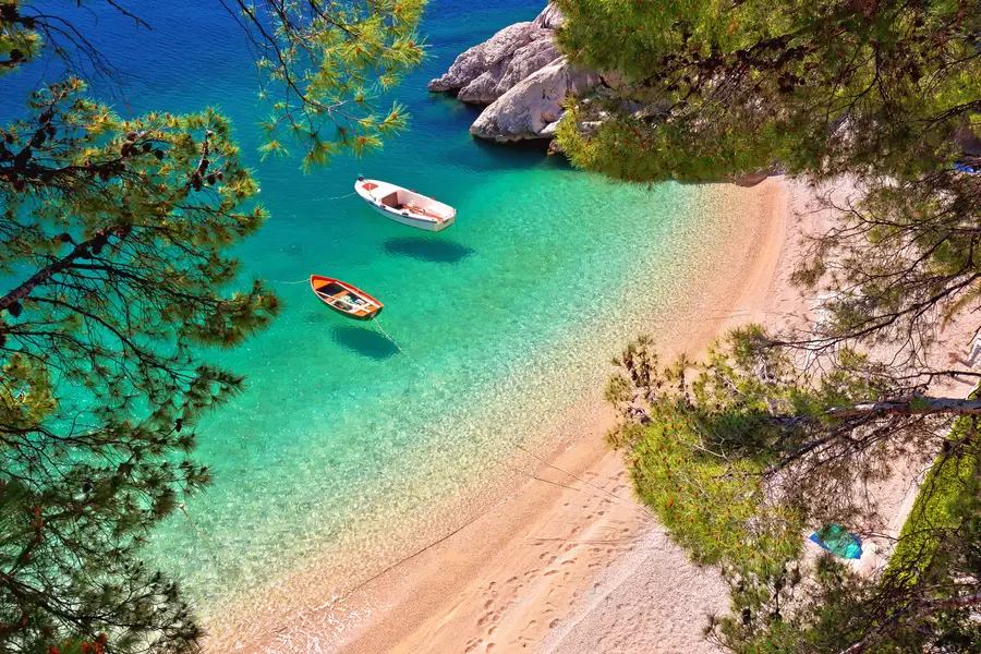 Bateaux à Brele Bay