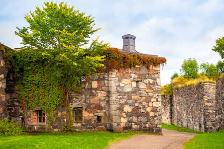 Suomenlinna kale duvarları