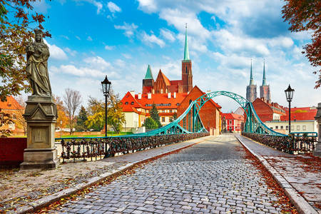 Cathedral Bridge of Wroclaw