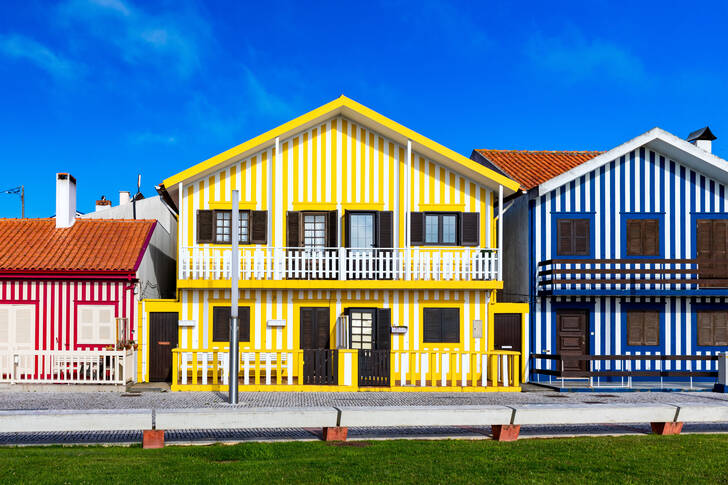 Houses in Costa Nova do Prado