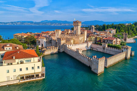 Utsikt over byen Sirmione