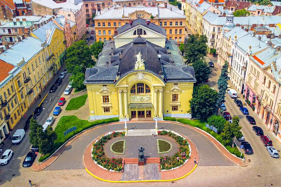 Chernivtsi Theatre. Olga Kobylyanska