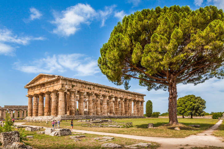 Tempel der Hera II in Paestum