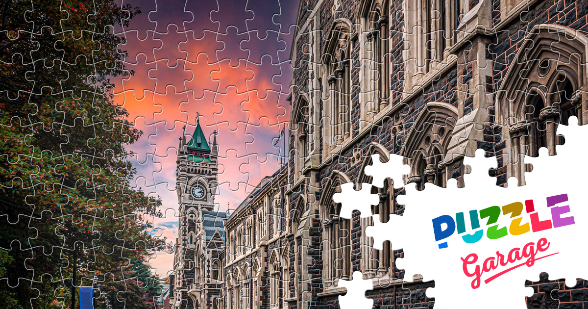 University of Otago, Dunedin Jigsaw Puzzle (Countries, New Zealand