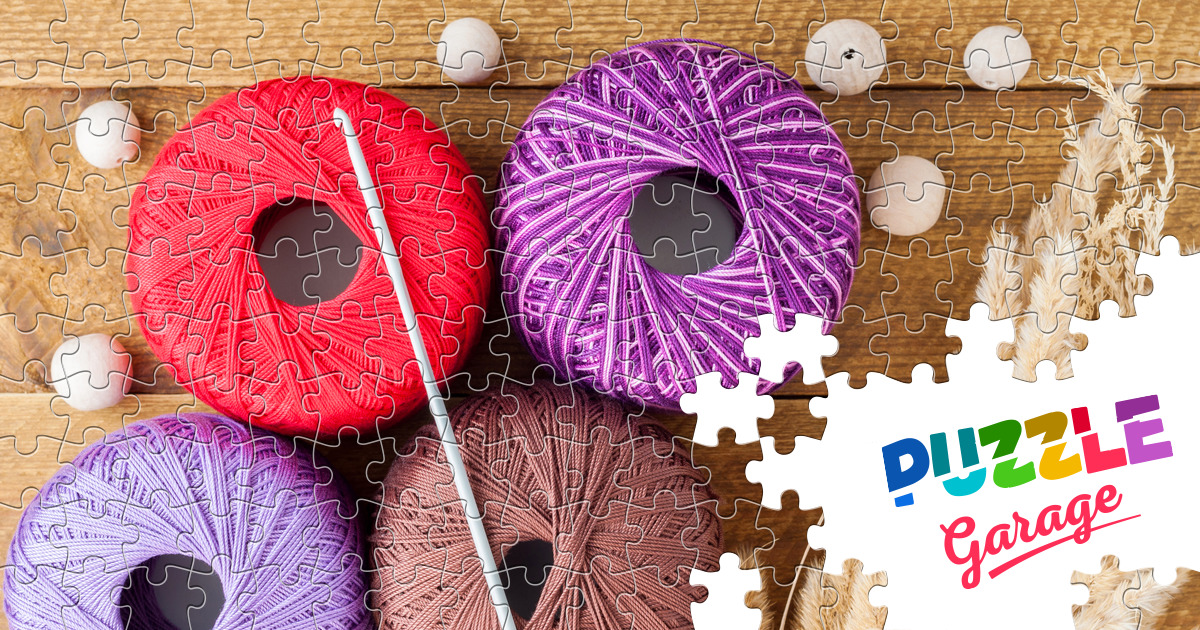 Yarn for knitting Jigsaw Puzzle (Home, Needlework) Puzzle Garage