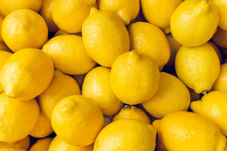 Limões amarelos