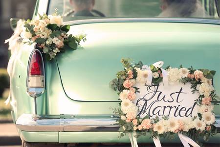 Voiture de mariage