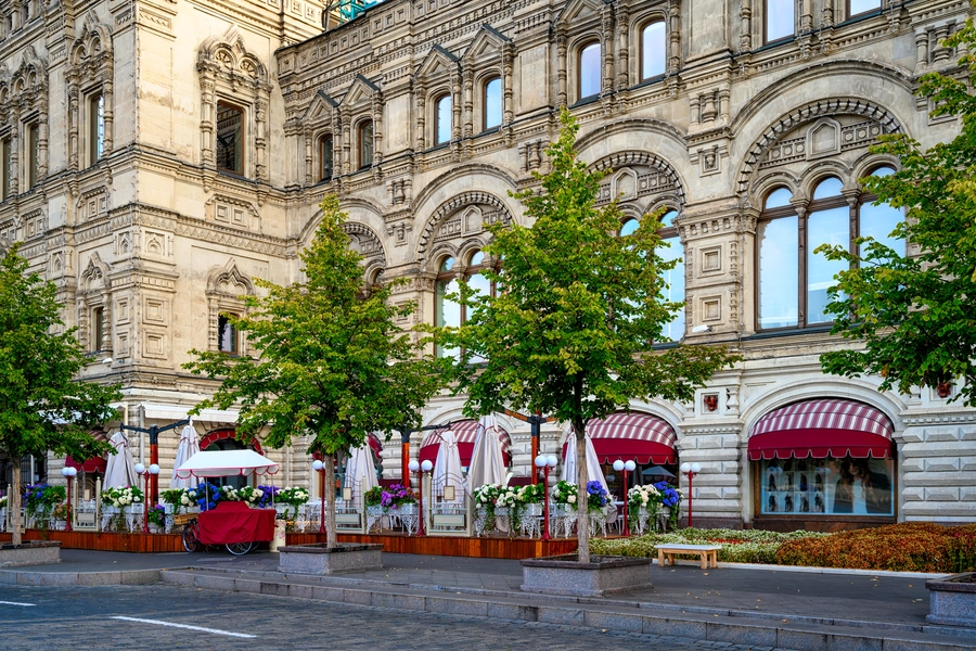GUM u centru Moskve