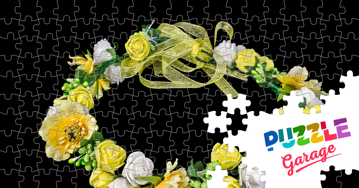 Flower tiara Jigsaw Puzzle (Home, Needlework) Puzzle Garage