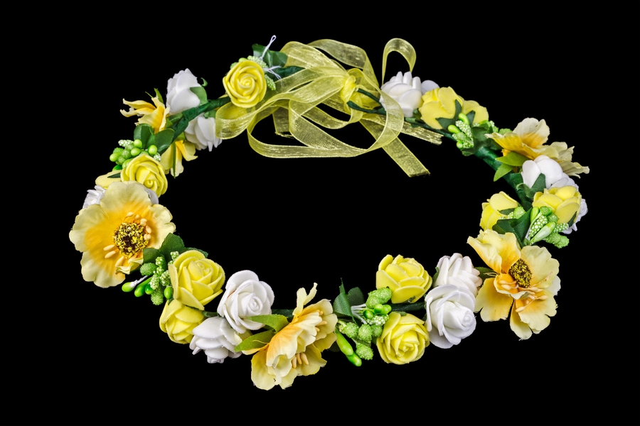 Bloem tiara