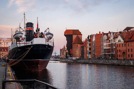 Barco en Gdansk