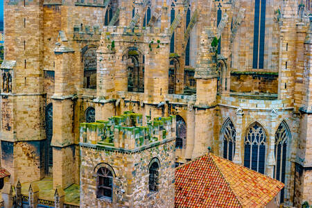 Facade of the Cathedral of Narbonne